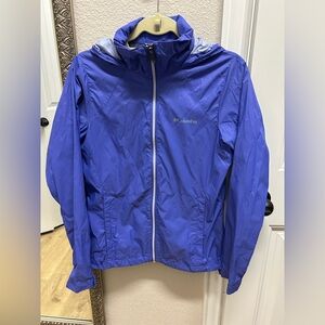Columbia Lightweight Hooded Rain Jacket
